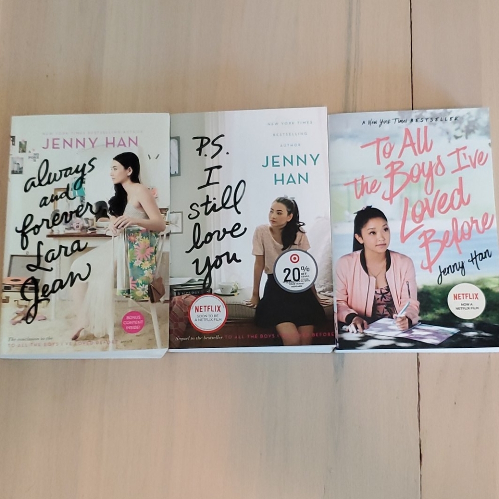 3 books by Jenny Han